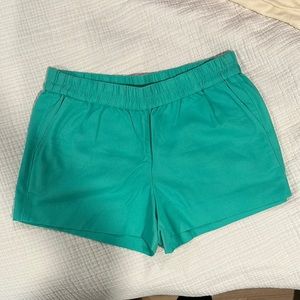 New without tags Green J crew shorts